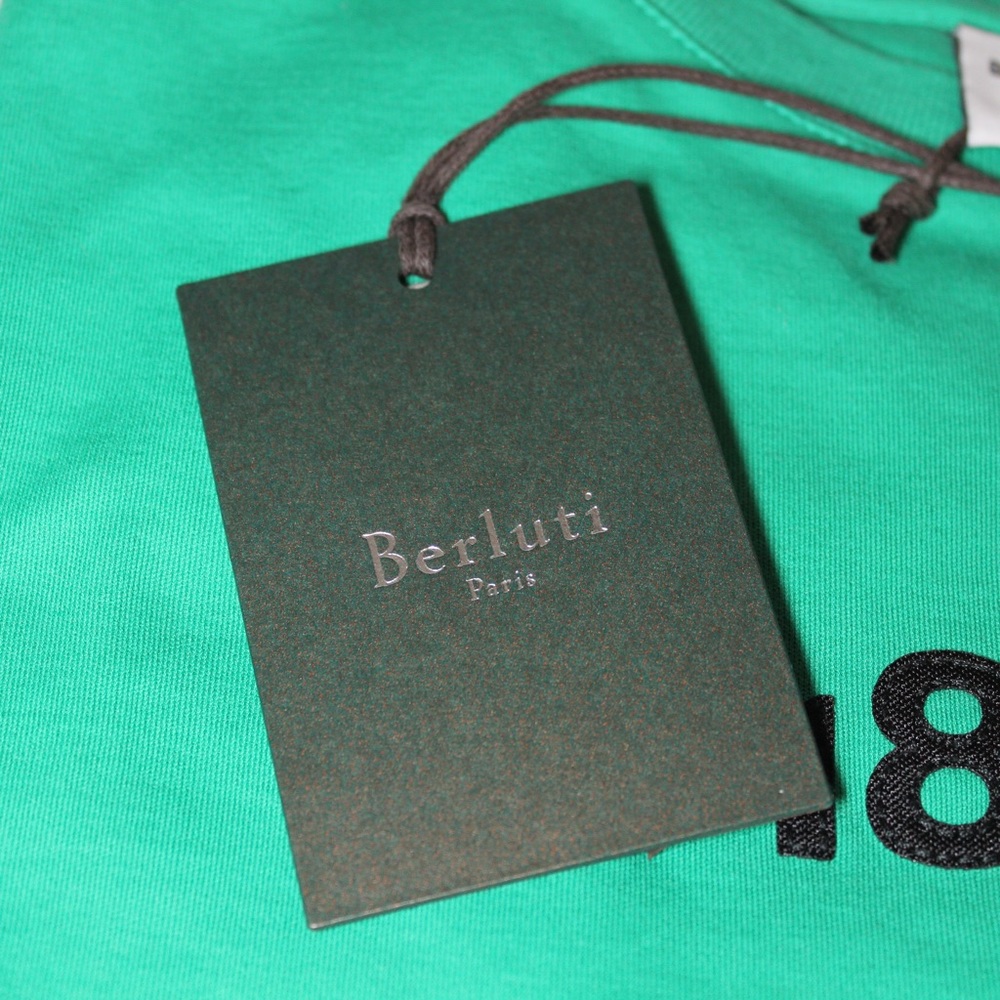 BERLUTI Embroidered Logo T-shirt - Picture 6 of 11